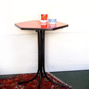 TABLE Bistro FORMICA rouge