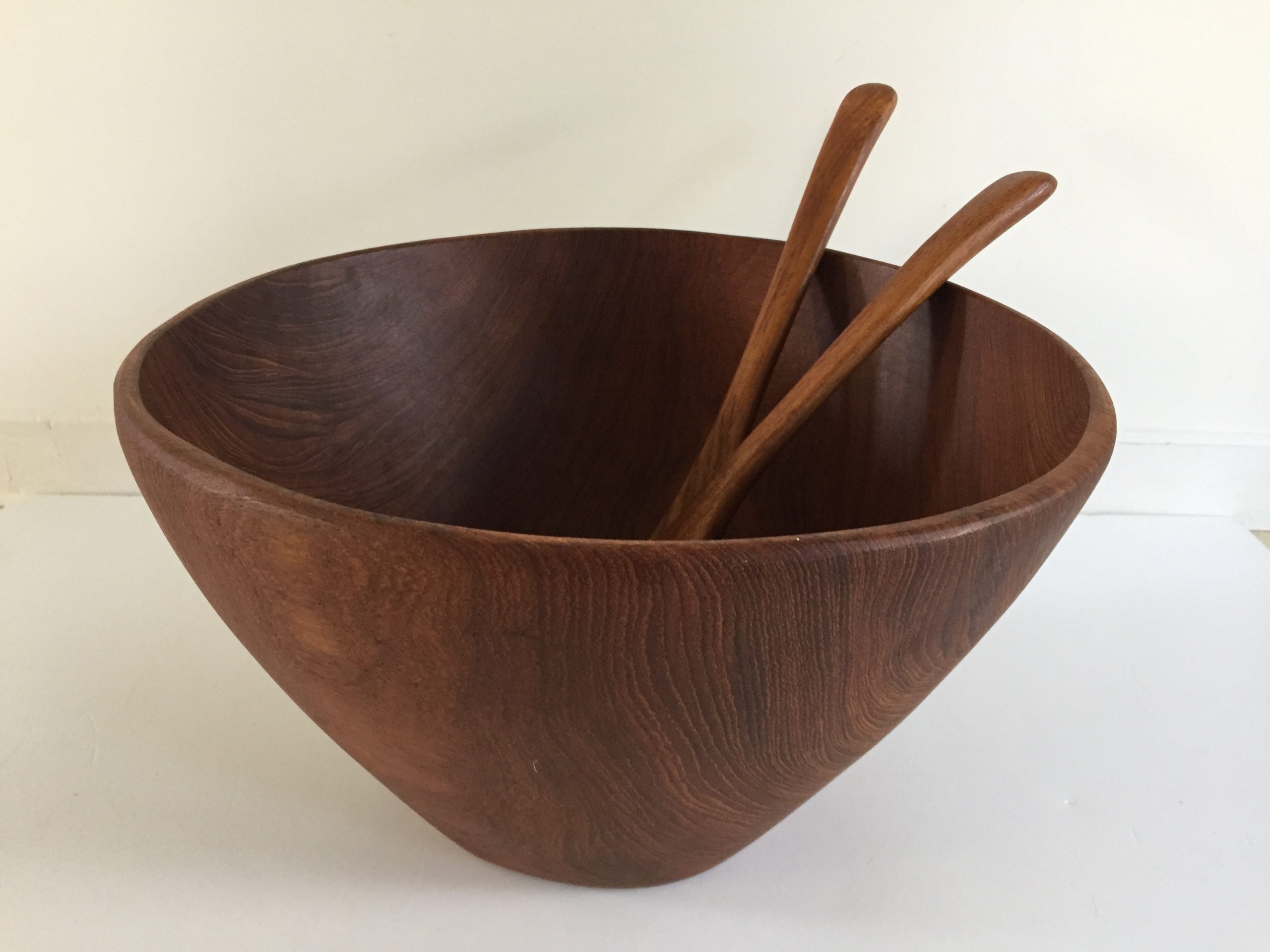 Saladier En Bois D'Acacia BF BILL.F - Set De 3 Bols 30cm | Naturel Et Élégant Pour Salades Et Fruits